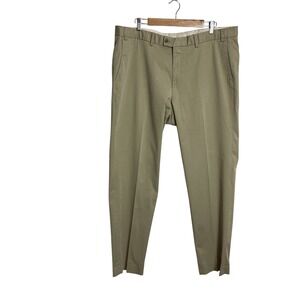 HILTL Dwayne Casual Pants Chinos Size 42 x 32.5 Contemporary Fit Beige Classic